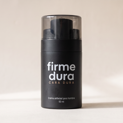 Firme Dura, crema antiedad para hombre, frasco de 50 ml